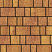 Тротуарная плитка "СТАРЫЙ ГОРОД" - А.1.ФСМ.4 Листопад гранит Каир, комплект из 3 видов плит