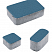 Тротуарные плиты "КЛАССИКО" - Б.1.КО.6 Стандарт Синий, комплект из 3 видов плит