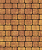 Тротуарные плиты "КЛАССИКО" - А.1.КО.4 Листопад гранит Каир, комплект из 2 видов плит