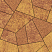 Тротуарные плиты "ОРИГАМИ" - Б.4.ФСМ.8 Листопад гранит Каир, комплект из 6 видов плит