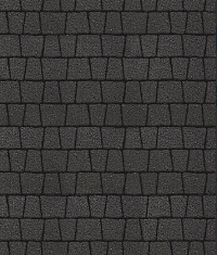 Тротуарные плиты "АНТИК" - Б.3.А.6 Гранит Чёрный комплект из 5 видов плит