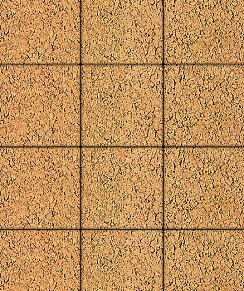 Тротуарные плиты "КВАДРАТ" - Б.1.К.6 Листопад гранит Сахара