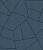 Тротуарные плиты "ОРИГАМИ" - Б.4.ФСМ.8 Стандарт (Гладкий) Синий, комплект из 6 видов плит