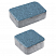 Тротуарные плиты "КЛАССИКО" - А.1.КО.4 Гранит Синий, комплект из 2 видов плит